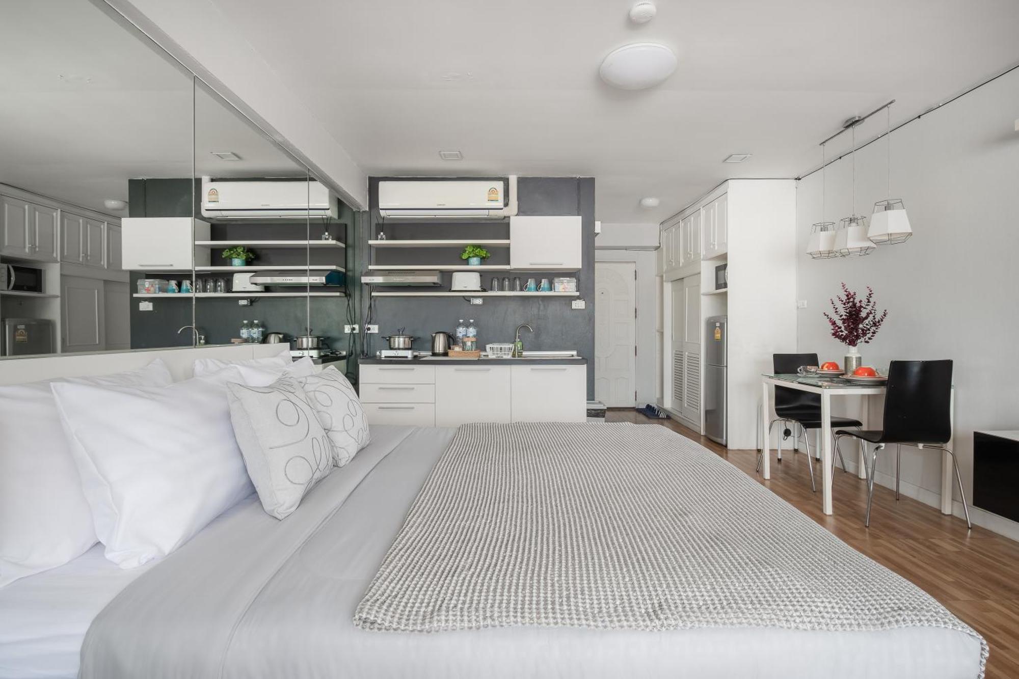 Cozy A At Nimman Studio Room In Condominium Chiang Mai Extérieur photo